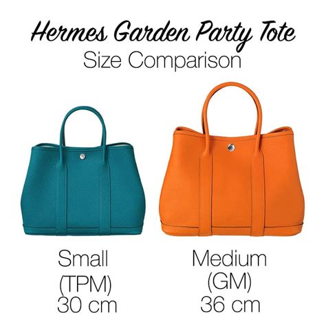 garden hermes size|Hermes garden party.